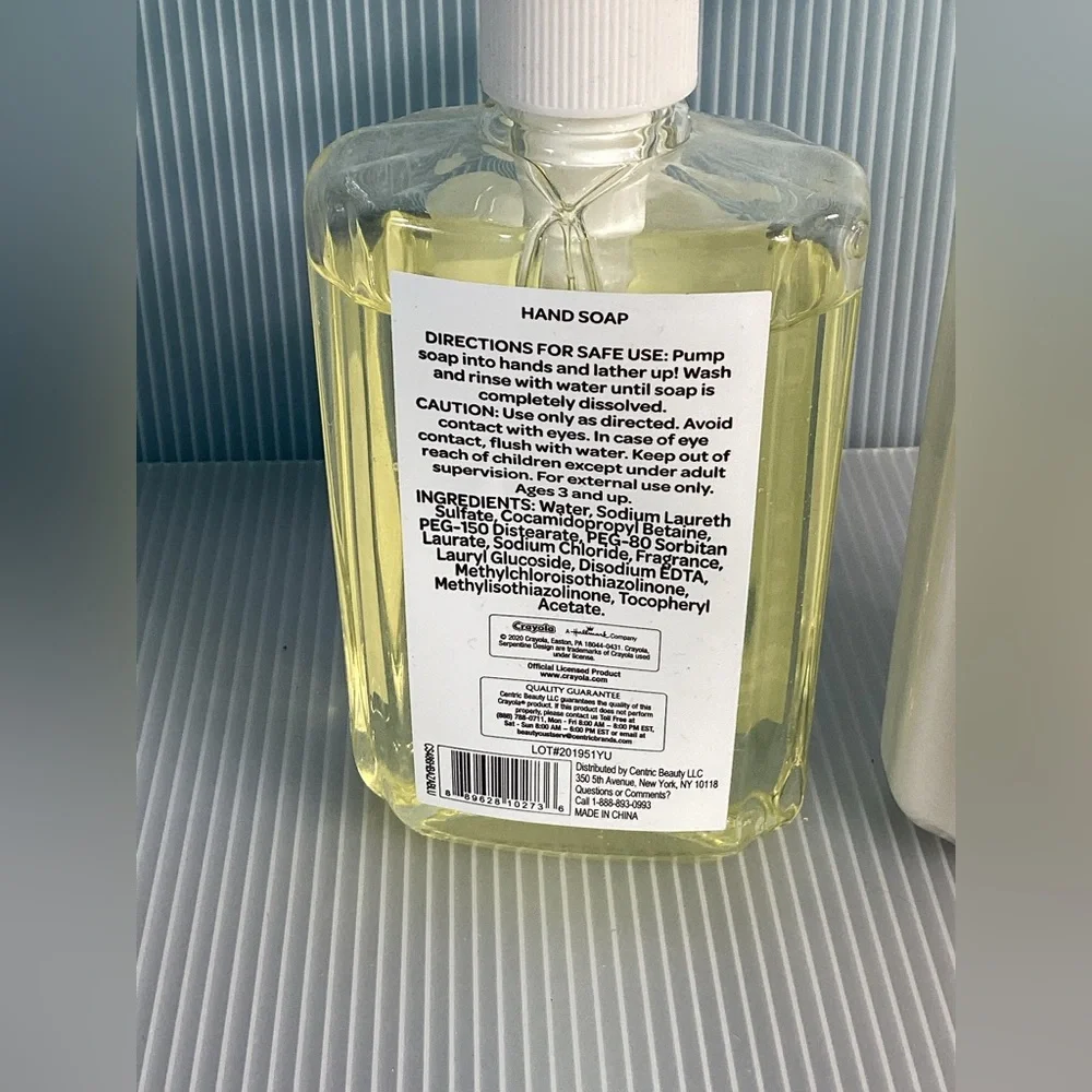 Crayola Hand Soap and Hand Lotion Set